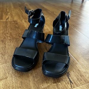 🖤Melissa Jelly Heels Black 8🖤